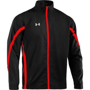 Under Armour Men's Essential Jacket Black and Red XL